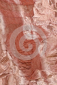 Natural texture of red rock