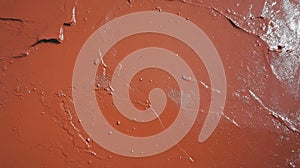 Natural texture of wet mud clay wall with smooth surface for design and background