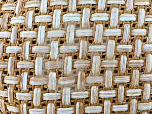 Natural texture of wicker braided