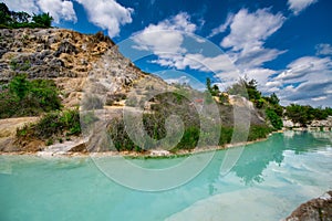 Natural thermal pools of Bagno Vignoni, Tuscany