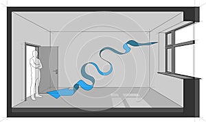 Natural ventilation diagram