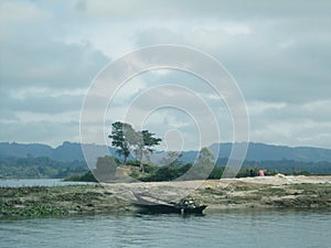 Natural view of Rangamati,  Bangladesh