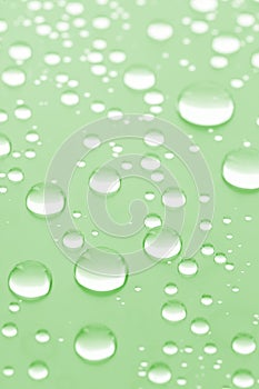 Natural water drops background