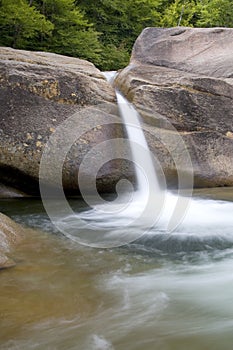 Natural Water Slide-Franconia Falls, New Hampshire