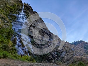 Natural waterfall