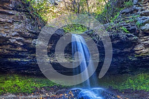 Natural waterfall