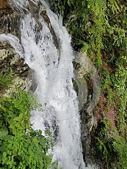 Natural waterfall