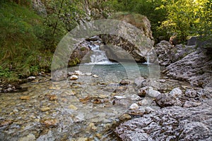 Natural waterpool, Val Vertova