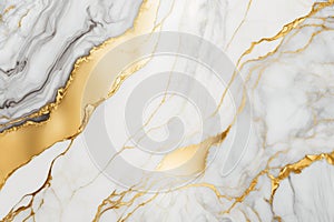 Natural white and gold marble texture for skin tile wallpaper luxurious background