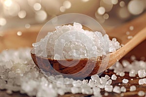 natural white salt concept,mineral resource