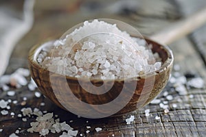 natural white salt concept,mineral resource