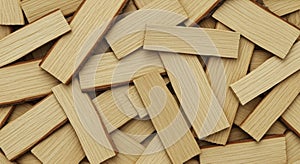 Light Oak Wood Chips Background Texture