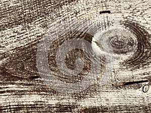 Natural wood texture in brown shade, background.