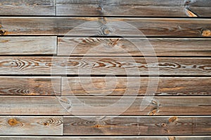 Natural wooden slats pattern texture. House building materials