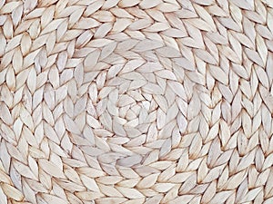 Natural woven straw background