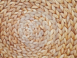Natural woven straw background