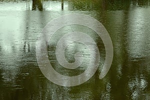 Nature abstract water reflections