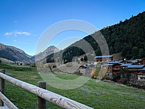 nature of Andorra: rural landscape