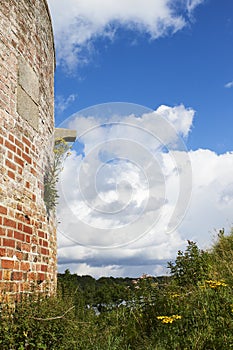 Nature Around Hald Castle near Hald Lake in Denmark