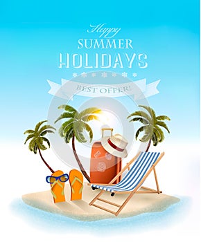 Nature background with blossom branch of pink magnolia.