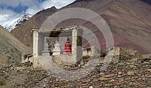 Nature buddhism praying place