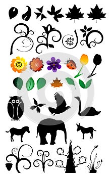 Nature Clipart Set