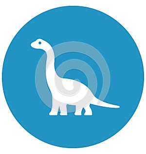 Dinosaur Isolated Vector Icon which can easily modify or edit Dinosaur Isolated Vector Icon which can easily modify or edit
