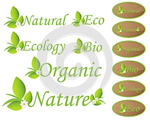 Nature and ecology labels