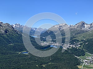 Nature in Engadin, GraubÃ¼nden, Switzerland