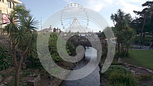 Nature and feris wheel