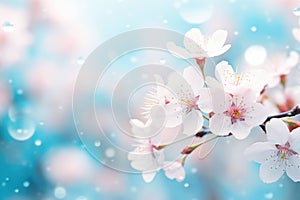 Nature flower season beauty plant cherry background spring background blossoming tree blooming pink floral