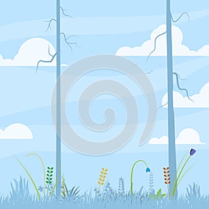 Nature grass background