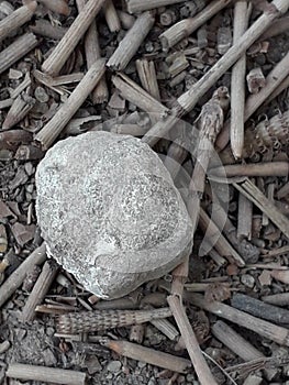 Nature gray stone texture