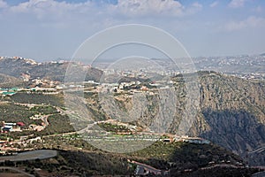 Nature of Hejaz Mountains close Taif city in Makkah Province, Saudi Arabia