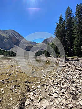 Nature in Ibon de Plan  Huesca  Spain