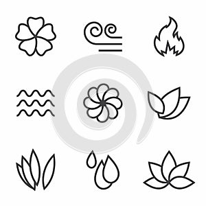 Nature icons