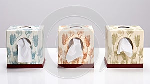 Nature-inspired Art Nouveau Tissue Boxes: Ethical Danish Design With A Chinapunk Twist