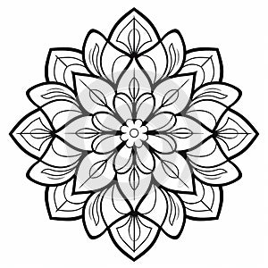 Nature-inspired Mandala Coloring Pages For Adults