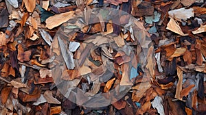 Nature-inspired Shapes: Richly Colored Wood Pieces In Earth Tones