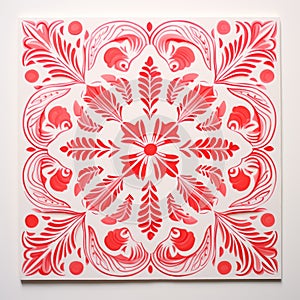 Nature-inspired Tile Design: Commissioned Artwork Melding Mexican And American Cultures