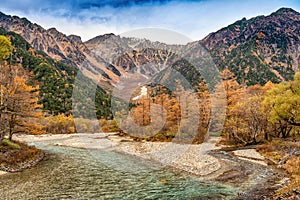 Nature landscape at Kamikochi Japan