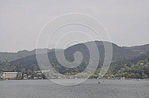 Nature Landscape with Lake Ashi from Fuji - Hakone - Izu National Park in Japan