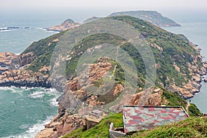 Nature landscape of the Luoshan Nature Trail