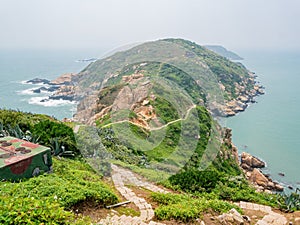 Nature landscape of the Luoshan Nature Trail