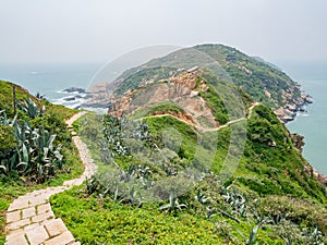 Nature landscape of the Luoshan Nature Trail