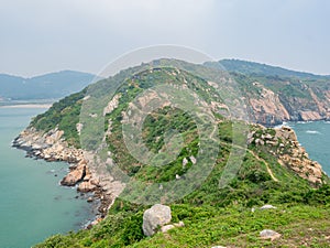 Nature landscape of the Luoshan Nature Trail