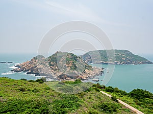 Nature landscape of the Luoshan Nature Trail