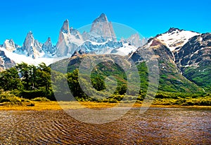 Nature landscape in Patagonia, Argentina