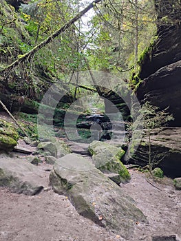 Nature and landscape photo of Saxon Switzerland, Dresden, Germany