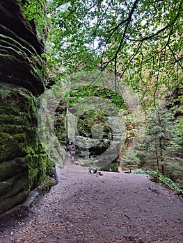 Nature and landscape photo of Saxon Switzerland, Dresden, Germany